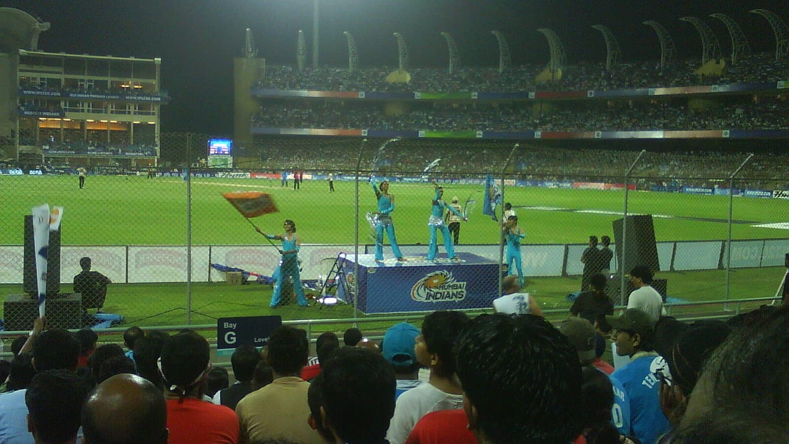 An IPL match in progress at the DY Patil Stadium (file photo, 2008)